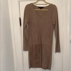 Ralph Lauren, black label Long Sleeve Tan Dress